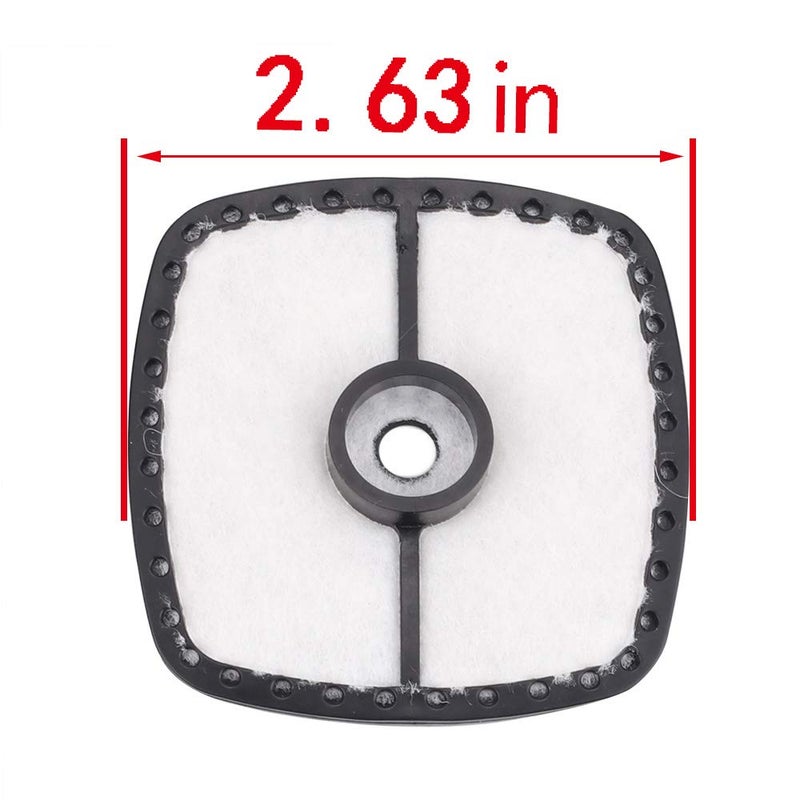 Wellsking SRM-225 Air Filter for Echo SRM210 ES-210 GT-200 GT-225 HC-150 HC-225 PAS-225 PAS-265 PB-250 PE-225 SHC-225 SRM-265 Trimmer Blower Replace 13031054130 A226001410(8 Pack) - Image 5